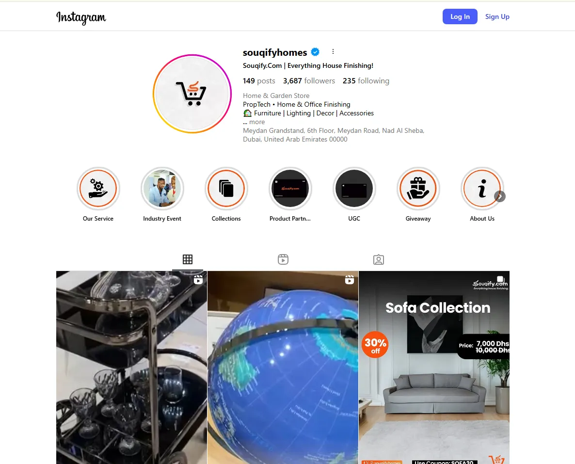 Souqify IG Page